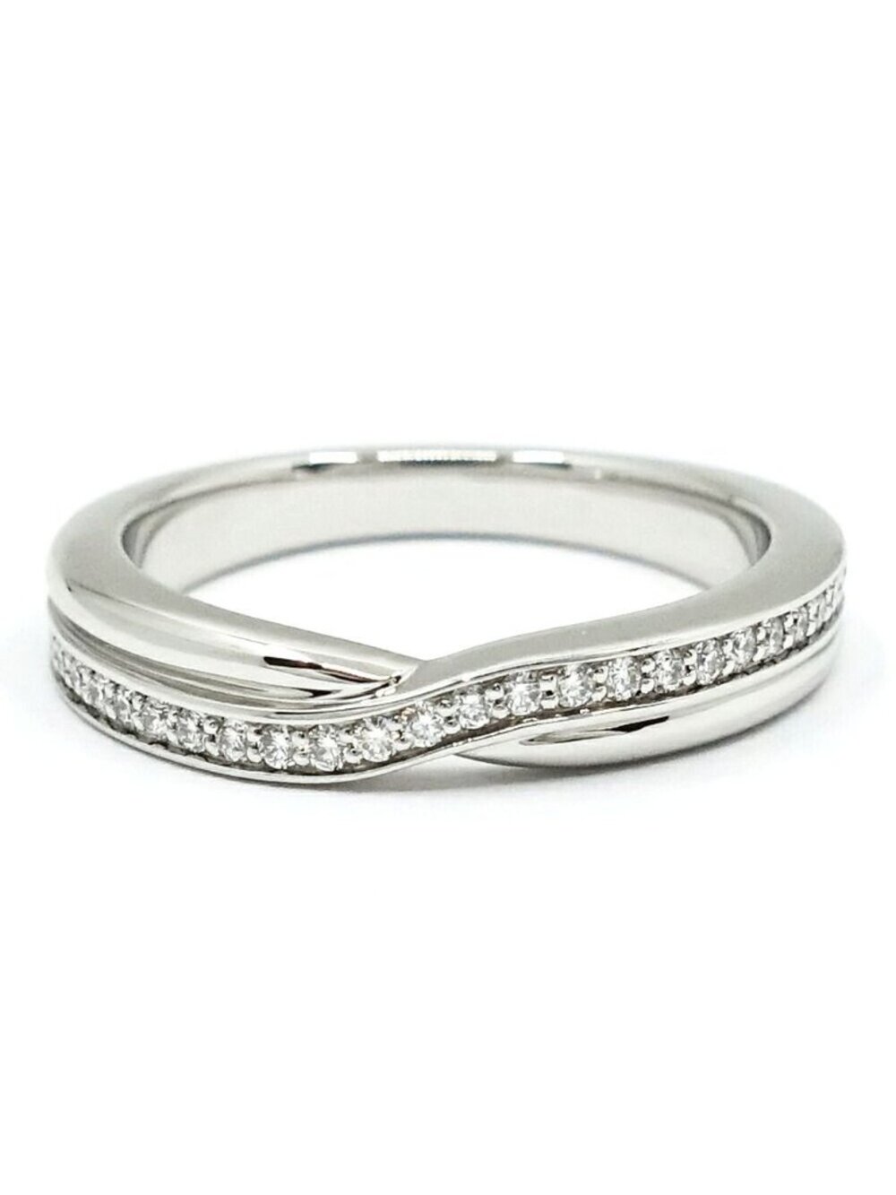 Harry Winston Tryst One Row Diamond Band Eternity Ring